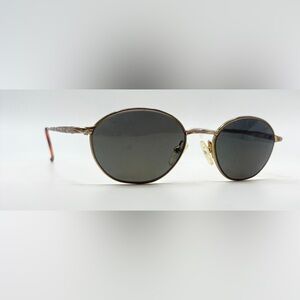 Cosmopolitan Hearst Gold Oval Sunglasses Frames Only